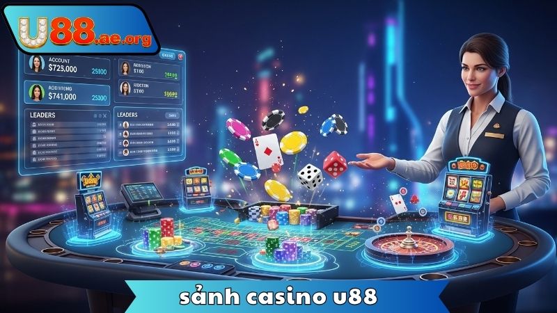 Sảnh Casino U88 – Trải Nghiệm Giải Trí Đỉnh Cao 3 sanh-casino-u88